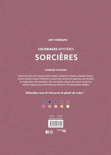 Coloriages Mystères - Sorcières by Sandrine Fourrier