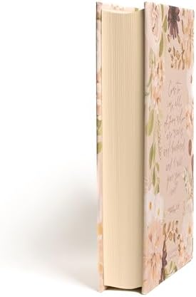 KJV Notetaking Bible, Large Print Hosanna Revival Edition, Blush Cloth Over Board, KJV Holy Bible, Red Letter, Single-Column, Journaling Space, Reading Plan, Easy-to-Read Bible Slab Type by Holman Bible Publishers