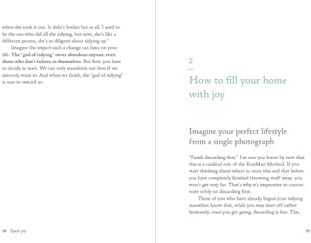 Spark Joy: An Illustrated Master Class on the Art of Organizing and Tidying Up (The Life Changing Magic of Tidying Up) by Marie Kondō
