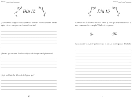 Diario de manifestación / Manifestation Diary (Spanish Edition) by Carlota Santos