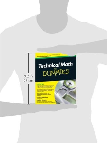 Technical Math For Dummies (For Dummies Series) by Barry Schoenborn
