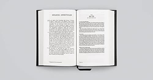 The Greek-English New Testament: Tyndale House, Cambridge Edition and English Standard Version (Hardcover) (English and Ancient Greek Edition) by ESV Bibles