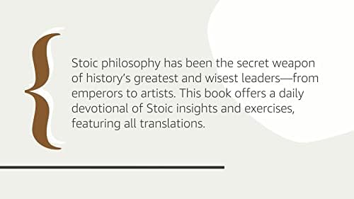 The Daily Stoic: 366 Meditations on Wisdom, Perseverance, and the Art of Living by Ryan Holiday