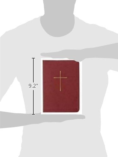 Prayer Book and Hymnal Leather Red by Church Publishing Incorporated