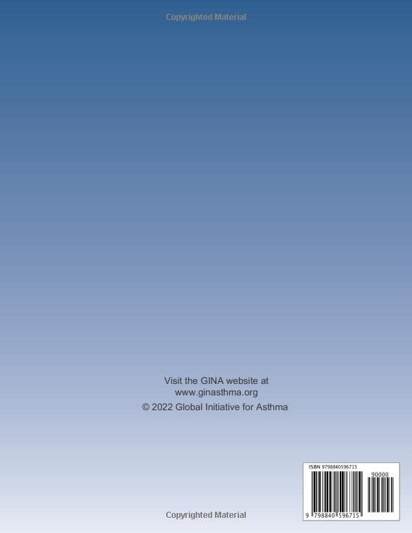 2022 GINA Report, Global Strategy for Asthma Management & Prevention: (PRINTED VERSION) by Global Initiative for Asthma GINA