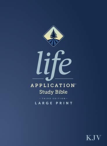 KJV Life Application Study Bible, Third Edition, Large Print (Hardcover, Red Letter) by Tyndale