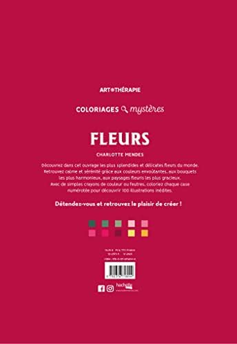 Coloriages mystères - Fleurs by Charlotte Mendes