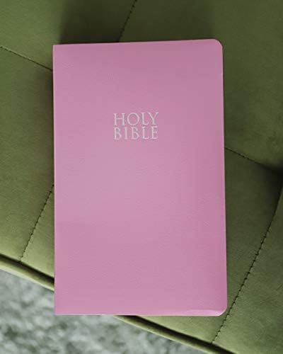 NIV, Gift and Award Bible, Leather-Look, Pink, Red Letter, Comfort Print by Zondervan