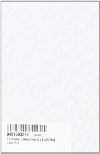 La Biblia Latinoamérica [bolsillo] nacarina (Spanish Edition) by Bernardo Hurault