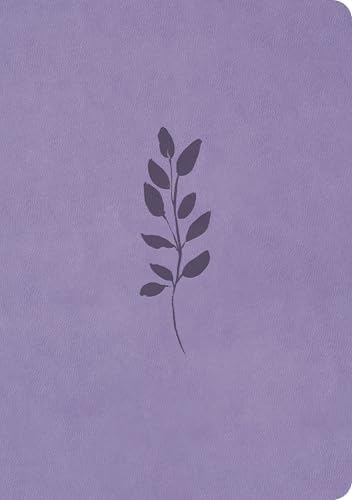 NLT Giant Print Premium Value Bible, Filament Enabled (LeatherLike, Lavender Vine) by New Living Translation
