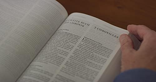 ESV German/English Parallel Bible (Luther/ESV, Dark Red) by ESV Bibles