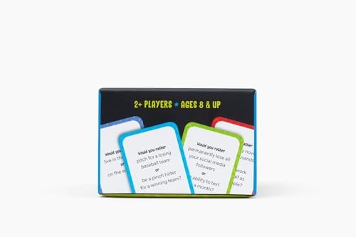 Would You Rather? Family Card Game: Fun Questions, Hilarious Answers, Lively Conversations! by Lindsey Daly
