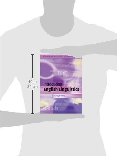 Introducing English Linguistics (Cambridge Introductions to Language and Linguistics) by Charles F. Meyer