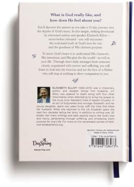 Heart of God: 31 Days to Discover God's Love for You (A 31-Day Devotional) – The Perfect Gift for Christian Women by Elisabeth Elliot
