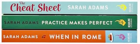 Sarah Adams 3 Books Collection Set (The Cheat Sheet, When in Rome, Practice Makes Perfect) by Sarah Adams