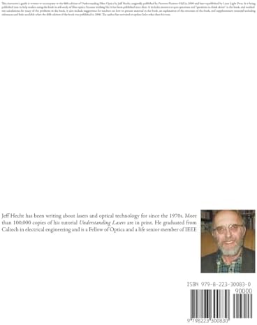 Instructor's Guide to Accompany Understanding Fiber Optics Fifth Edition by Jeff Hecht
