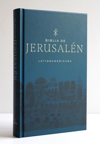 Biblia Católica Biblia de Jerusalén Latinoamericana, tapa dura azul / Spanish Jerusalem Bible, Latinamerican Edition, Hardcover Blue (Spanish Edition) by Biblia de Jerusalén