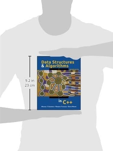 Data Structures and Algorithms in C++ by Michael T. Goodrich