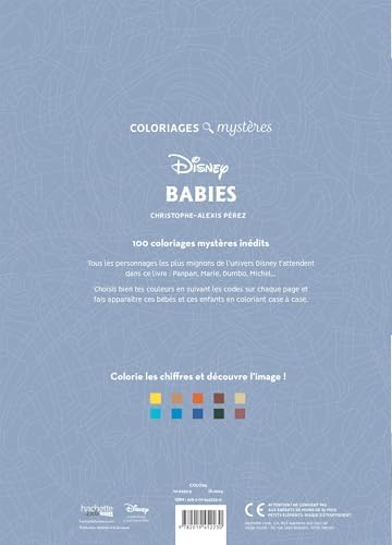 Coloriages mystères Disney Babies by Christophe-Alexis Perez