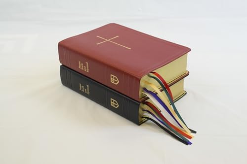 Prayer Book and Hymnal Leather Red by Church Publishing Incorporated