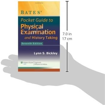 Bates' Pocket Guide to Physical Examination and History Taking by M.D. Bickley, Lynn S.