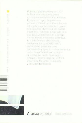 Ética: demostrada según el orden geométrico (Spanish Edition) by Spinoza Baruch