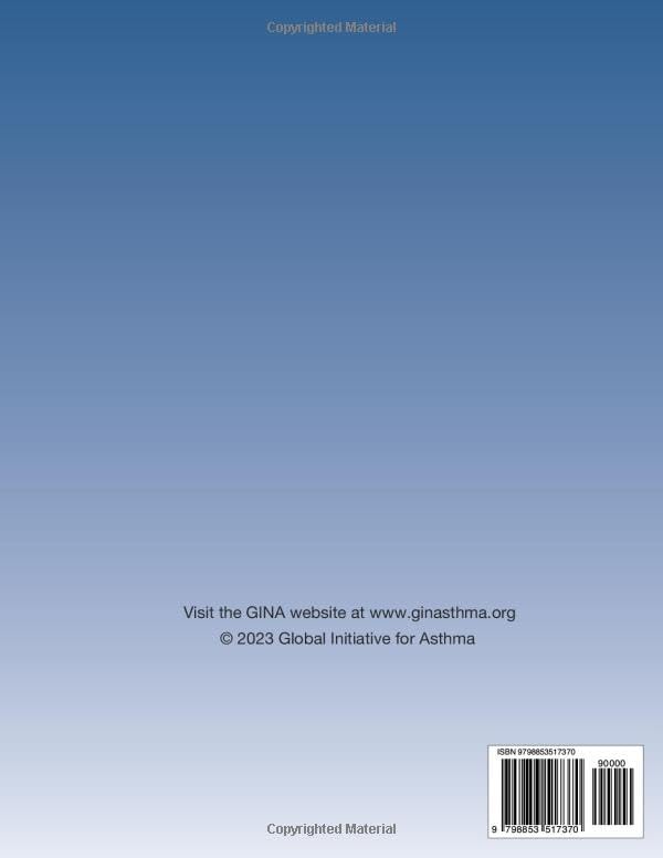 2023 GINA Report, Global Strategy for Asthma Management & Prevention: (PRINTED VERSION) by Global Initiative for Asthma GINA