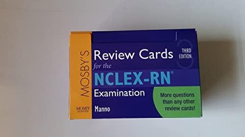 Mosby's Review Cards for the NCLEX-RN® Examination by Martin S. Manno RN MSN APRN BC
