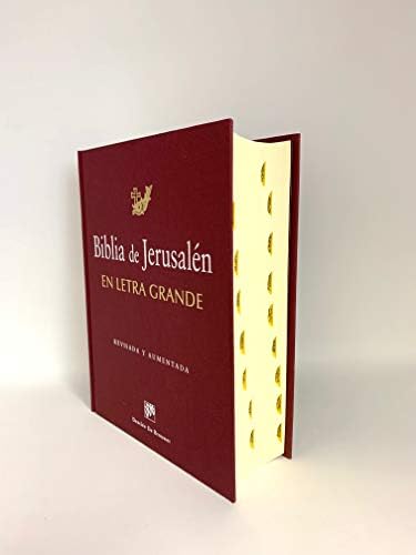 Biblia de jerusalén en letra grande by Escuela Bíblica De Jerusalén