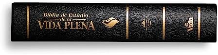 RVR60, Biblia de Estudio de la vida plena, Tapa Dura, Negro by Zondervan