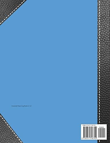 Ham radio log book: Amateur radio log book | Amateur Radio Operator Station Log Book | Ham Radio Log Sheet | 111 pages, 8,5"x11" | Paperback | blue ... cover imitation black leather cover by My Ham Radio Log Book v1 v2 Editions
