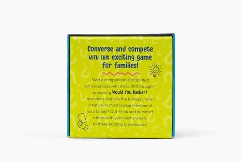 Would You Rather? Family Card Game: Fun Questions, Hilarious Answers, Lively Conversations! by Lindsey Daly