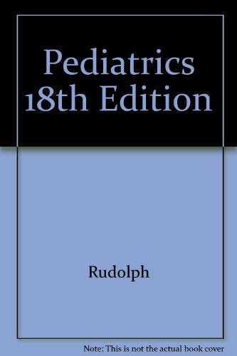 Pediatrics by Abraham M. Rudolph