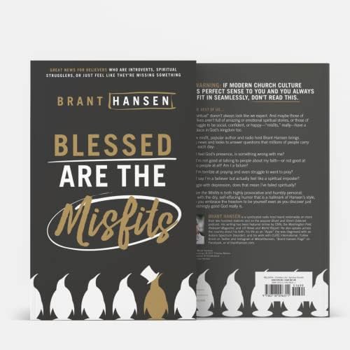 Blessed Are the Misfits: Great News for Believers who are Introverts, Spiritual Strugglers, or Just Feel Like They're Missing Something by Brant Hansen