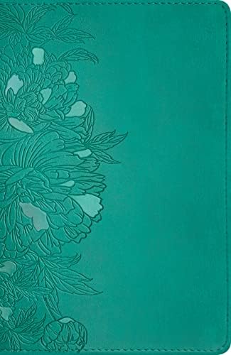 NLT Super Giant Print Bible, Filament Enabled (LeatherLike, Peony Rich Teal, Red Letter) by New Living Translation