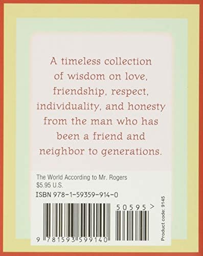 Wisdom from the World According to Mister Rogers (Mini book) (Charming Petites) by Peter Pauper Press