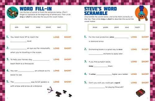 Spelling for Minecrafters: Grade 3 by Sky Pony Press