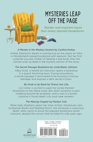 Secrets Between the Shelves: 4 Cozy Bookshop Mysteries by Cynthia Hickey