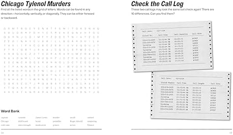 True Crime Trivia & Activity Book: Untangle the Secrets Behind History's Most Gripping Crimes by Lana Barnes