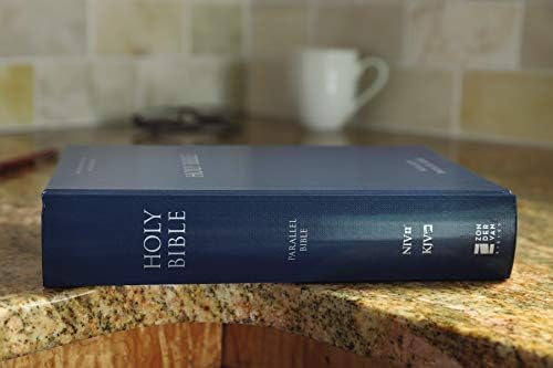 NIV, KJV, Parallel Bible, Large Print, Hardcover: God's Unchanging Word Across the Centuries by Zondervan