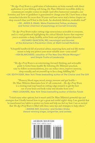 The Age-Proof Brain: New Strategies to Improve Memory, Protect Immunity, and Fight Off Dementia by Marc Milstein