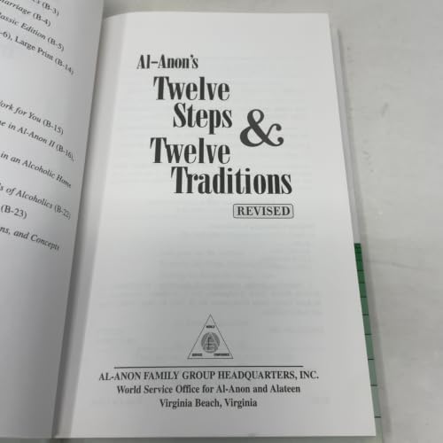 Al-Anons Twelve Steps & Twelve Traditions by not-available