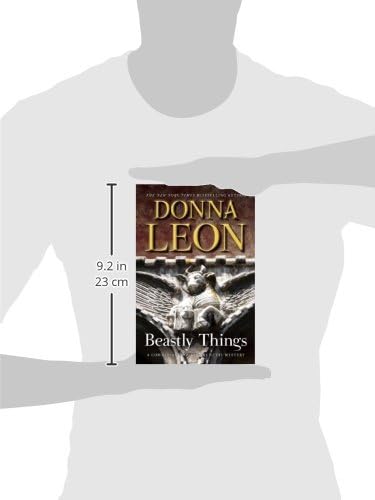 Beastly Things: A Commissario Guido Brunetti Mystery (The Commissario Guido Brunetti Mysteries, 21) by Donna Leon