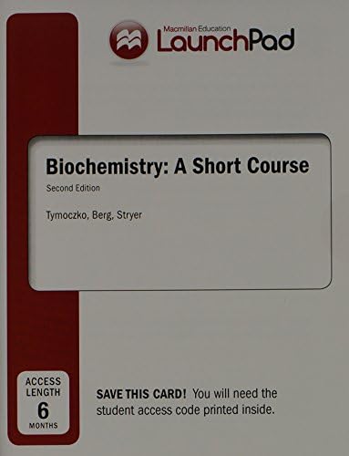 Loose-leaf Version for Biochemistry: A Short Course by John L. Tymoczko