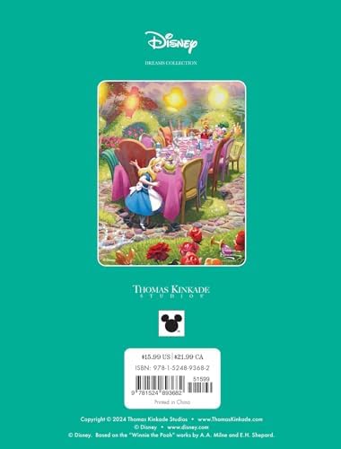 Disney Dreams Collection Thomas Kinkade Studios Celebrations Coloring Book by Thomas Kinkade Studios