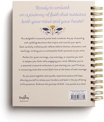 Daily Moments with God: Devotional Crossword Puzzle Book (36 Daily Devotions with Inspiring Activities to Enjoy God's Presence) – The Perfect Gift for Christian Women (Faith Inspired Creativity) by DaySpring