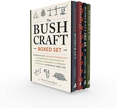 The Bushcraft Boxed Set: Bushcraft 101; Advanced Bushcraft; The Bushcraft Field Guide to Trapping, Gathering, & Cooking in the Wild; Bushcraft First Aid (Bushcraft Survival Skills Series) by Dave Canterbury