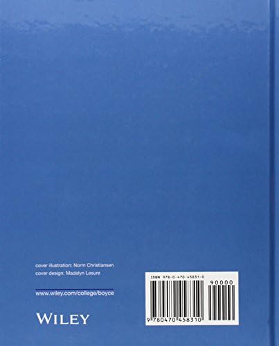 Elementary Differential Equations and Boundary Value Problems by William E. Boyce