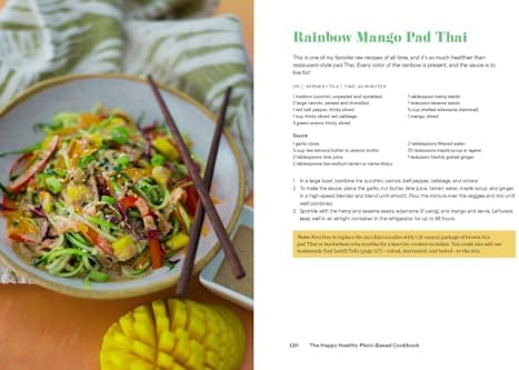 The Happy Healthy Plant-Based Cookbook: 75+ Colorful Recipes to Nourish Your Whole Body, Feed Your Family, and Have Fun Along the Way – An Eat Move Rest Guide for Vegan Living by Dusty Stanczyk