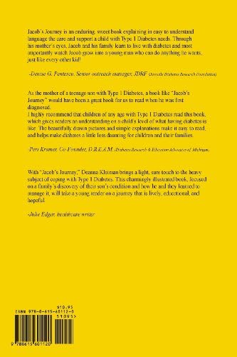 Jacob's Journey, Living with Type 1 Diabetes by Mrs. Deanna Kleiman